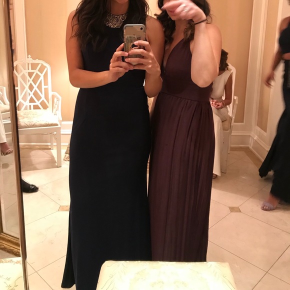 Lulu’s dress/gown - Navy Blue - Picture 2 of 4